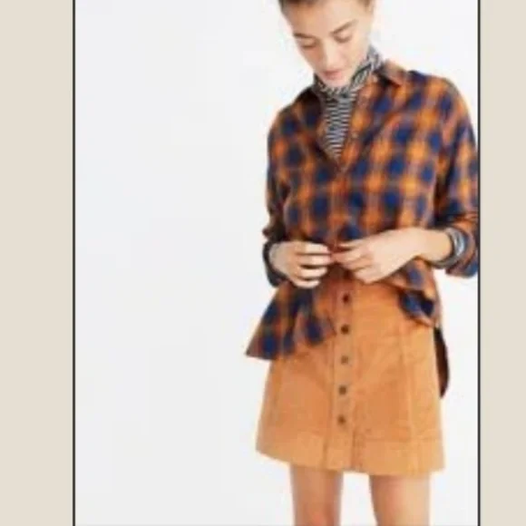🍁MADEWELL WESTWARD SHIRT IN ARDEN PLAID - Picture 2 of 8